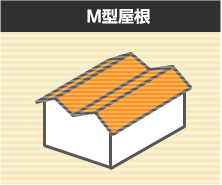 M型屋根